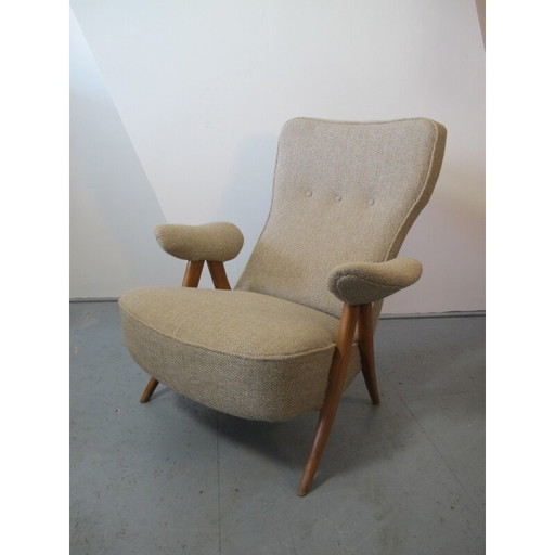 Mid-Century 105 Lounge Chair by Theo Ruth for Artifort - 1950s