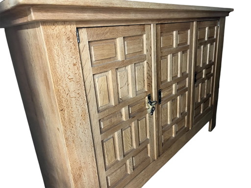 Vintage-Schrank im spanischen Brutalismusstil aus den 1960er und 1970er Jahren – dressoirs, Wood
