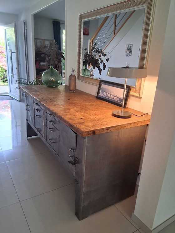 Image 1 of Authentieke Biguet werkbank