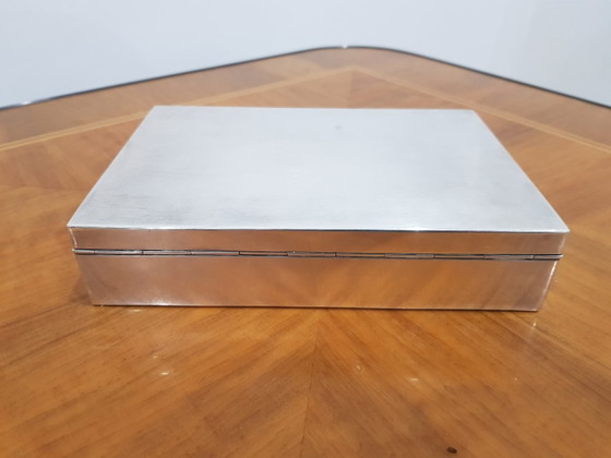Silver Cigar Box in 925 Silver – Decorative Objects (photo 4 of 8)