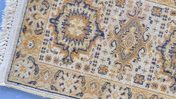 Image 1 of TAPIS Sarouk VINTAGE Moutarde