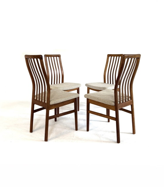 Image 1 of 4x vintage dining chair Kai Kristiansen '70s