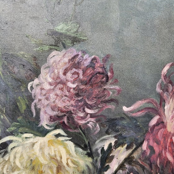 Image 1 of “Herfstbloemen” Marthe Danard Puig, 20e eeuw – Frankrijk