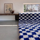 Handgeweven Berber tapijt 100% wol