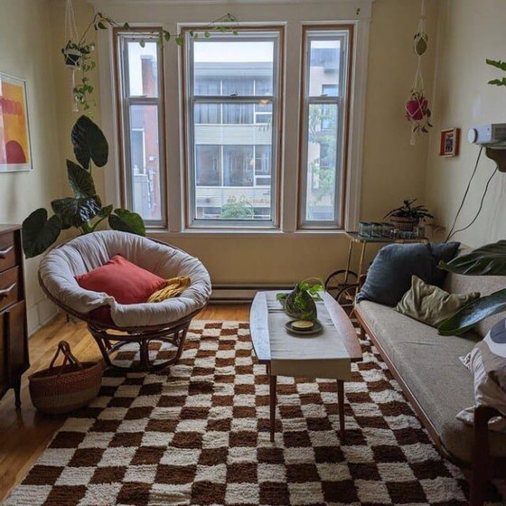 Image 1 of Moroccan wool carpet 150cm×250cm