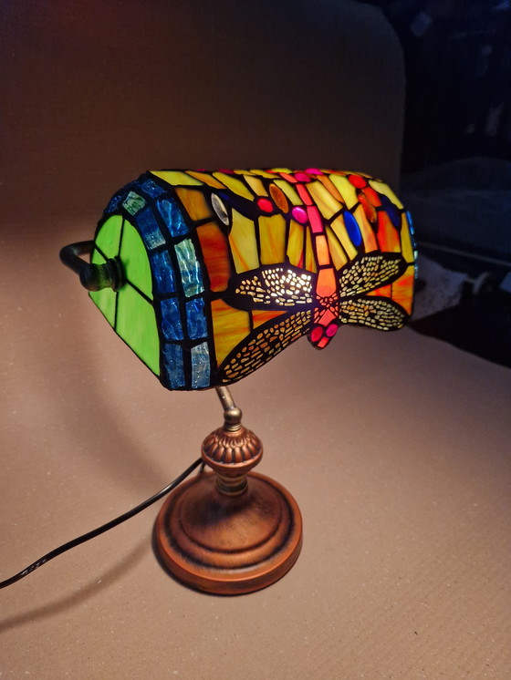 Image 1 of Tiffany style desk lamp new