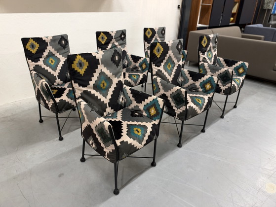 6 Montis Chaplin eetkamerstoelen, Anders, Meerdere kleuren (foto 3 van 13)