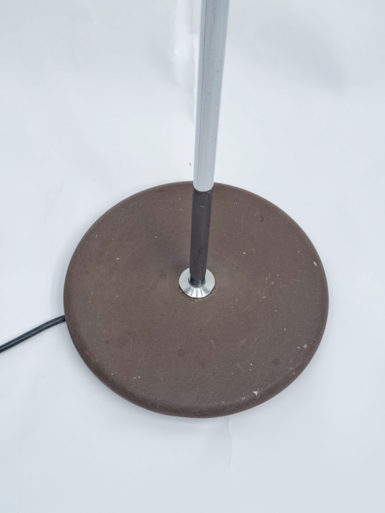 Lampada da terra vintage olandese a forma di fungo Herda | Anni '70, era spaziale – Lampade da terra, Chrome (photo 9 of 10)