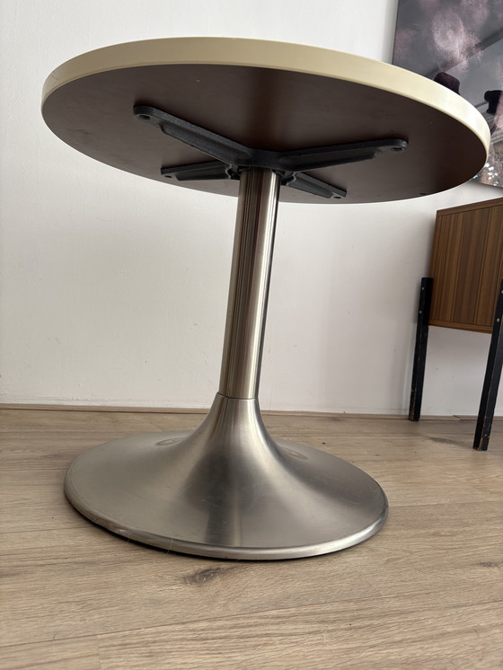 Image 1 of Space Age Tulip Side Table Vintage 70s Retro 