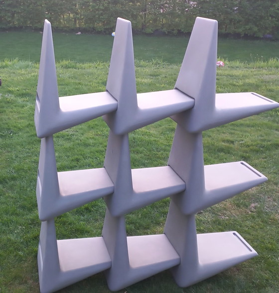 Image 1 of Libreria modulare (20 pezzi) &#39;Link&#39; di Martijn Prins e Philippe Starck per XO 1990