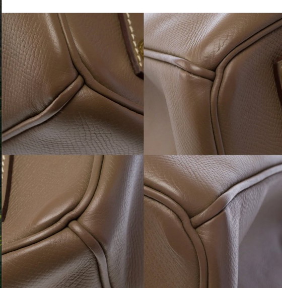 Image 1 of Sac HERMES Birkin 35 en cuero Étoupe - 103484