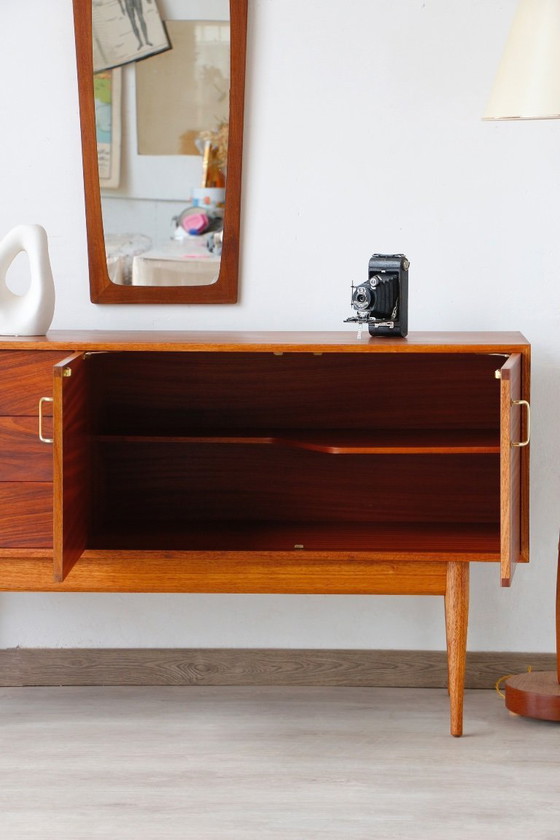 Image 1 of Credenza Uniflex in mogano e palissandro (1960) - Mobili d'epoca