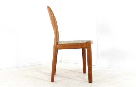 Image 1 of Suite de 4 chaises Koefoed Morten en teck vintage danois
