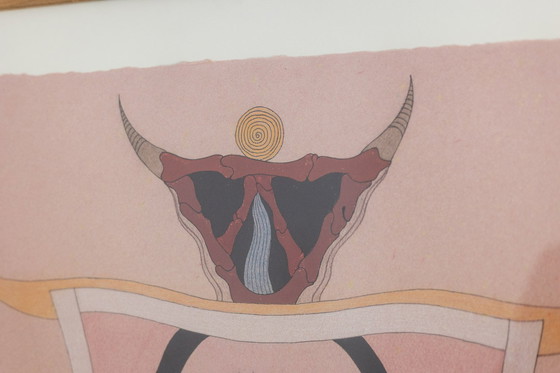 Image 1 of Jorge Camacho. Werk "Clan de Coyotes". Jaar 1992.