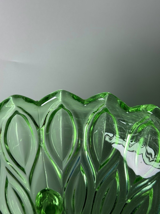 Image 1 of Lausitzer Glaswerke - ART DECO BOWL “Oreon”