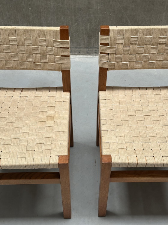 Image 1 of Set di 2 sedie vintage nello stile di Alvar Aalto