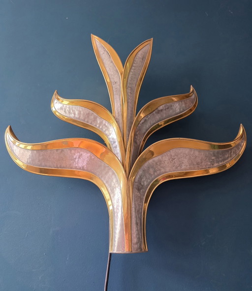 Lampada da parete vintage di Henri Fernandez