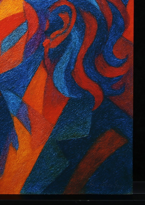 Image 1 of Moccha, Karmen - Cindi Lauper - Giclée/Hahnemühle - Hand Signed