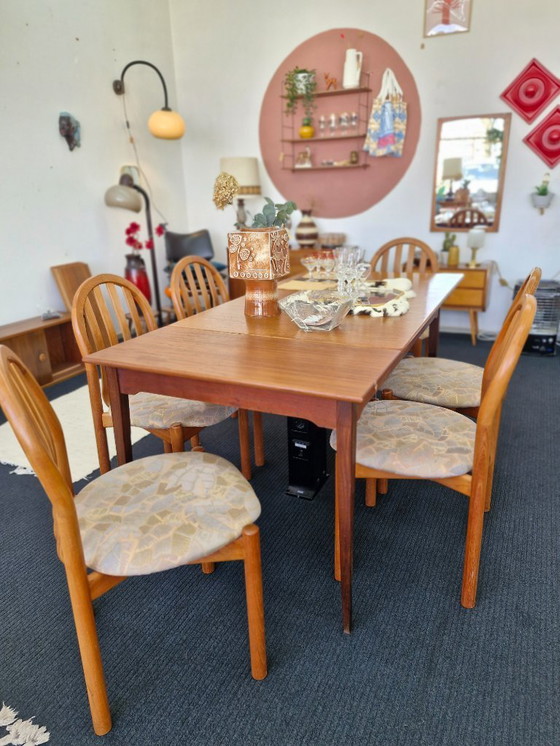 Image 1 of Sillas de comedor de diseño danés Koefoed (6)