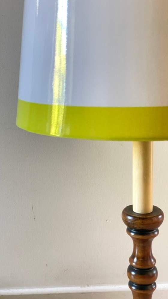 Lampada a Candeliere Effetto Noce Vintage – LUMILIGHT, Lampade da tavolo, Polyester (photo 4 of 17)