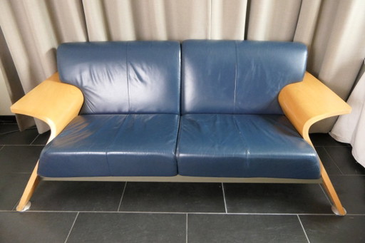 canapé design vintage NL années 80 Harvink Mazurka 2 places 