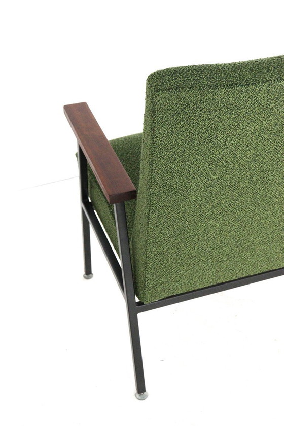 Image 1 of Gispen fauteuil vintage stoel nieuw gestoffeerd
