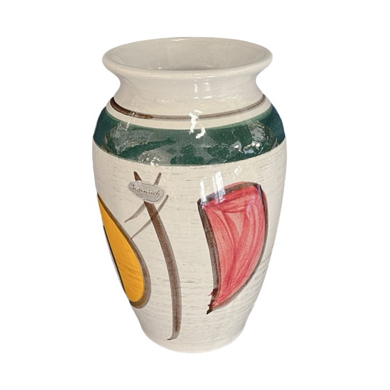 Image 1 of New Look Vase en céramique Scheurich, Allemagne 1970