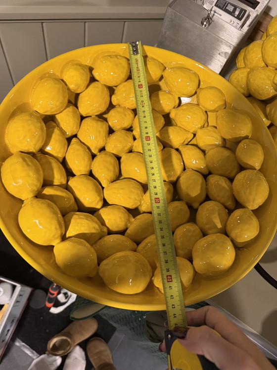 Des Pots Bol Citron LEM-S45-GE – Céramique Jaune Ø43 Cm – Ceramic (photo 4 of 5)