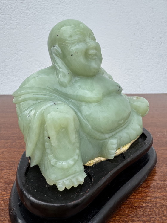 Image 1 of Antiker chinesischer Jade-Buddha
