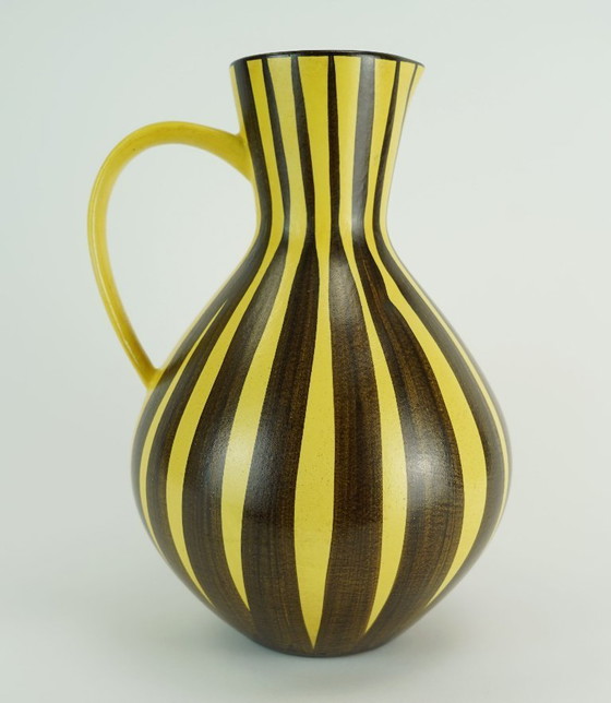 Image 1 of ilkra mid century VASE decor 'kairo' 1950s model 163-24 design ernst werner