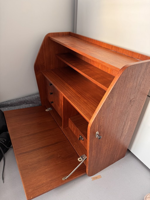 Teak Wooden Secretaire (Vintage)