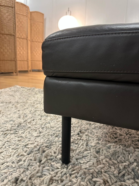Image 1 of Bolia Hocker Brown Leather | With Storage | Top Condition