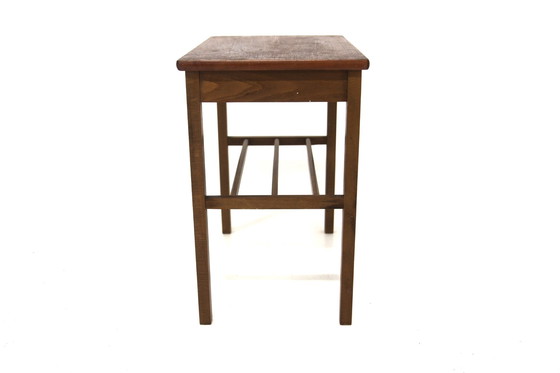 Image 1 of Table de Chevet Scandinave en Teck, Suède, 1960