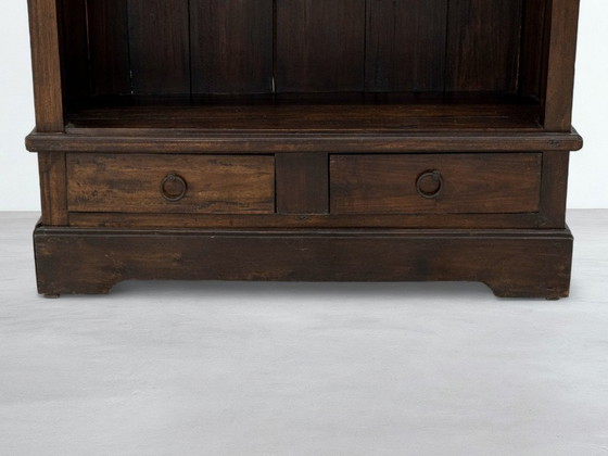 Image 1 of Libreria Coloniale Scura - Legno massiccio