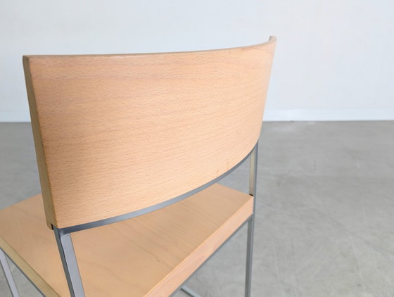 Image 1 of Original Lapalma chair Enzo Berti beech CUBA Italy Design chair