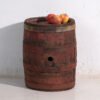 Antica botte in legno con cerchi in ferro – Ungheria, c. 1930 – Oggetti decorativi, Iron, Rustic (photo 9 of 40)