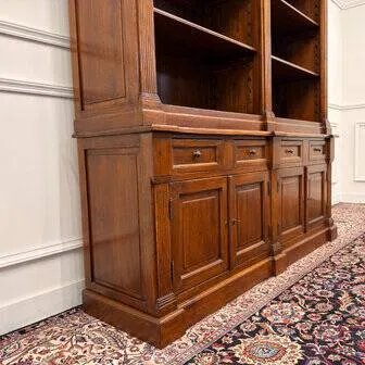 Grande libreria classica inglese Eichholtz, Librerie, Legno, Marrone (foto 9 di 20)