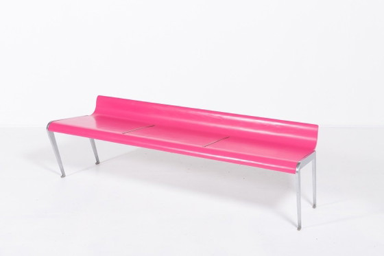 Image 1 of Set aus 2 skulpturalen „Ballett“-Bänken und einem Couchtisch von Marco Evaristti