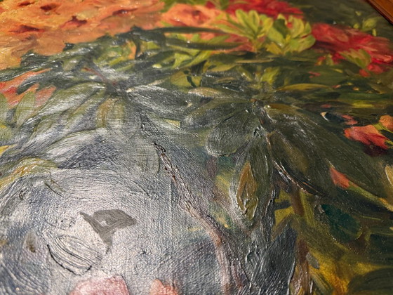 Image 1 of Léonie Mottart-van Marcke - Oil painting