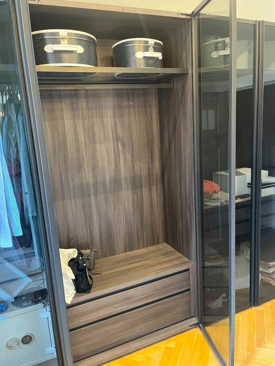 Armadio San Giacomo (come Poliform) – Vetro, Legno (photo 5 of 8)