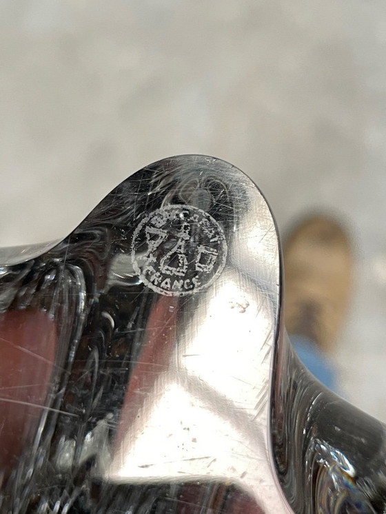 Image 1 of Vintage French Baccarat Table Lamp