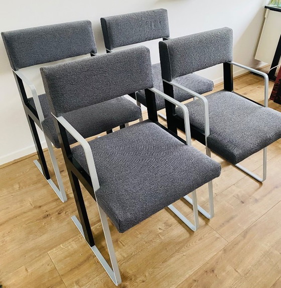 Image 1 of 4 sedie DC olandesi di Dick Spierenburg per Castelijn