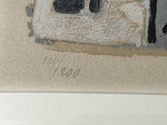 Image 1 of CORNEILLE (1922-2010) Abril en París 4 (1987) Serigrafía