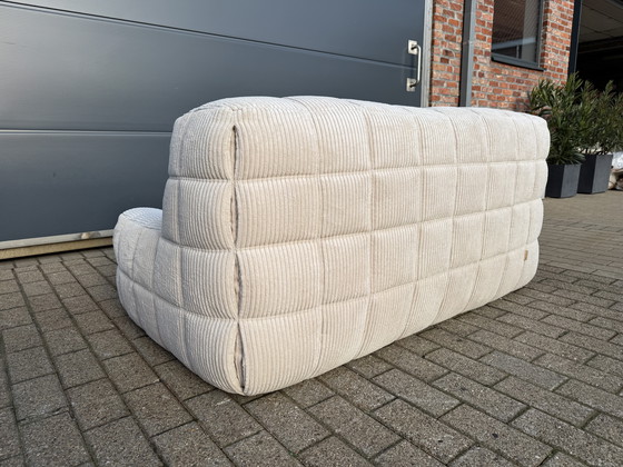 Image 1 of Ligne Roset Kashima (9-'81) 2 posti in velluto a coste beige 10/10