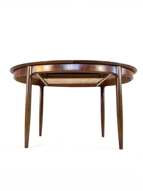 Image 1 of Table à manger extensible vintage en palissandre, Kondor Furniture '60