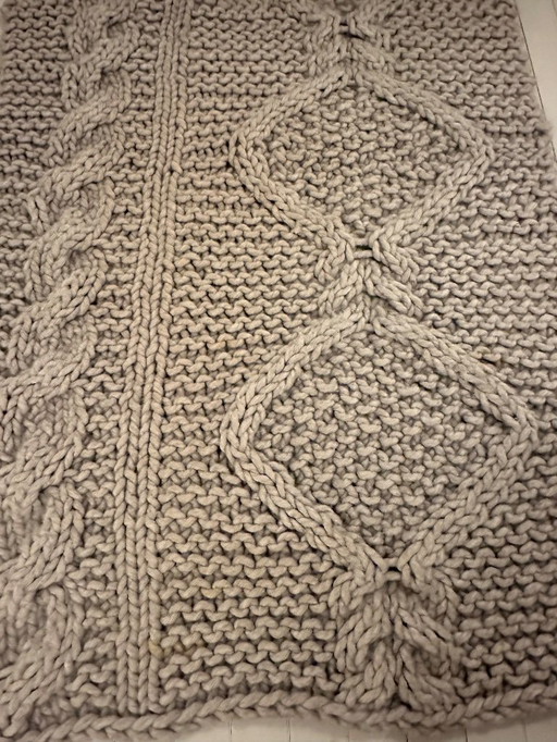 Aran rug by christien meindertsma for thomas eyck