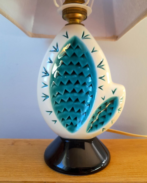 Image 1 of Kaktuslampe aus Steingut 1960