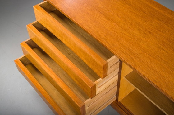 Image 1 of Ulvö dressoir van teakhout, ontworpen door Erik Wörtz voor Ikea, 1964.