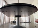 Eiförmiger Esstisch 250x150cm Tabakeiche