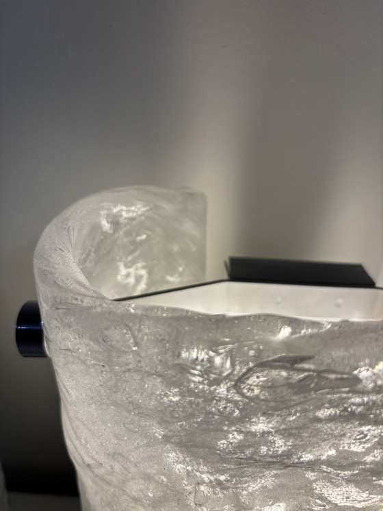 Image 1 of Set aus 2 Hillebrand Glaswandlampen MCM